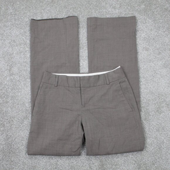 Banana Republic Pants Womens 4 x 32" Gray The Martin Fit Stretch Wool Stretch - Picture 1 of 12